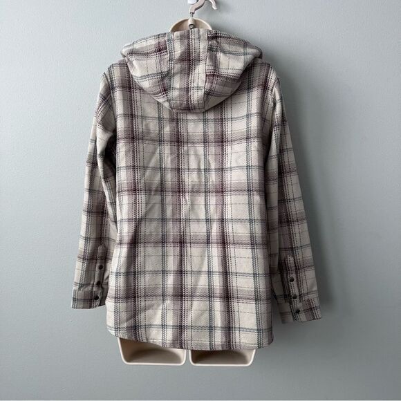 Kuhl Kleo Snap Front Hooded Shacket Size M - Picture 4 of 10